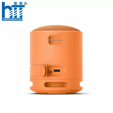 Loa Bluetooth di động Sony SRS-XB100, pin 16h, chống nước IP67 Orange