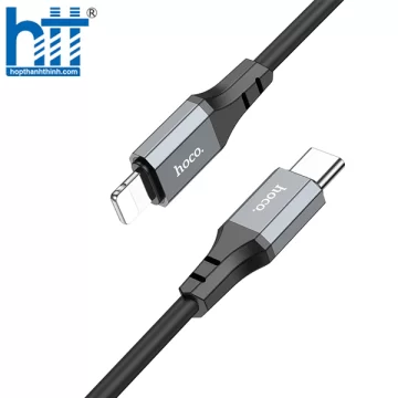 Cáp dữ liệu sạc silicon X86 PD (Đen)