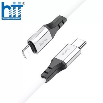 Cáp dữ liệu sạc silicon X86 PD (Trắng)