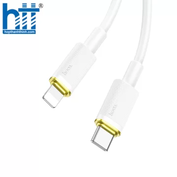CÁP SẠC U109 Lightning PD charging data cable 1.2M, PD20W (Trắng)