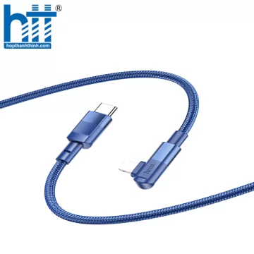 CÁP SẠC U108 Lightning To PD charging data cable 2M, PD20W (Xanh)