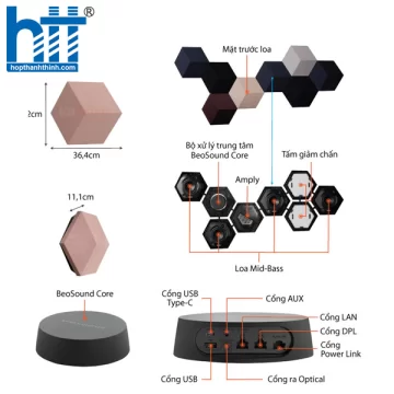 Loa Bang & Olufsen Beosound Shape Pink
