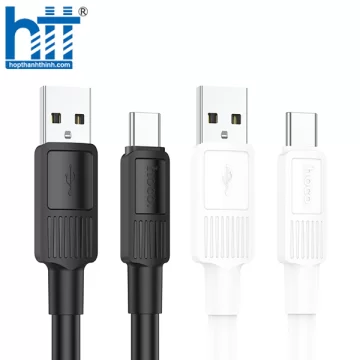 Cáp Sạc X84 Type-C solid charging data cable 1M, 3A (Trắng)
