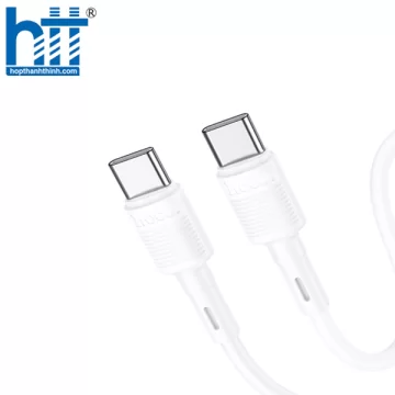 Cáp Sạc X83 Type-C To Type-C Victory 60W charging data cable 1M, 60W, 20V 3A (Trắng)