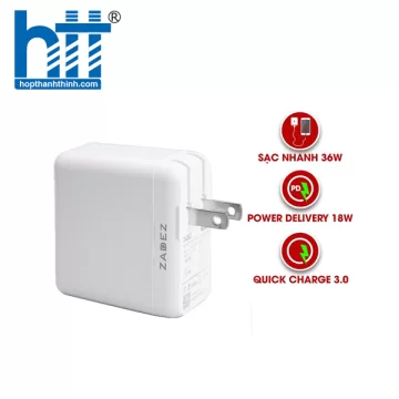 Sạc nhanh chuẩn PD 36W Zadez ZTA-4231