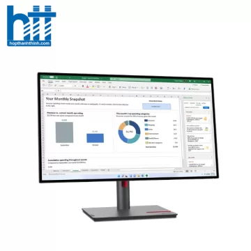 Màn hình Lenovo Think Vision P27h-30 63A1GAR1WW (27Inch/ 2K (2560x1440)/ 4ms/ 60HZ/ 350cd/m2/ IPS/ USB-C)