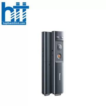 Bút trình chiếu Baseus Orange Dot Red Laser - Pin sạc