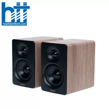 Loa bookshelf Edifier M60 Bluetooth - màu nâu