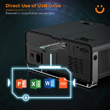 Máy chiếu Yaber V10 Full-HD 1080p