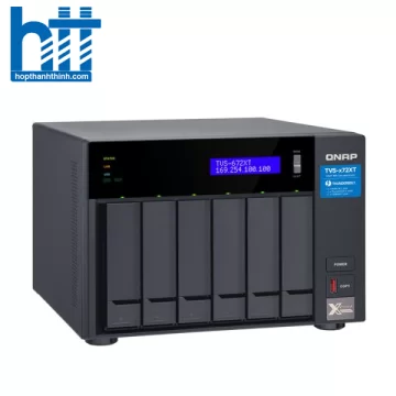 Thiết bị lưu trữ NAS QNAP 6 bay TVS-672XT-i3-8G