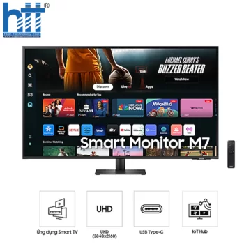 Màn Hình thông minh SAMSUNG M7 M70D LS43DM702UEXXV (43 inch - VA - 4K - 4ms - 60Hz)