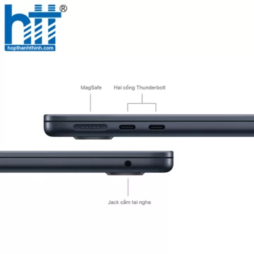 Macbook Air M3 Z1BV001BK ( 8CPU/ 10GPU/ 24GB/ 2TB/ 15 inch/ MIDNIGHT)