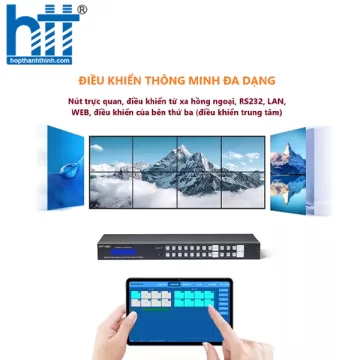 Bộ chia HDMI 4k matrix switcher 8 in 8 out HDMI MT-Viki MT-HD0808-H