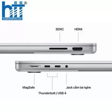 Macbook Pro M3 MR7J3SA/A (8CPU/ 10GPU/ 8GB/ 512GB/ 14 inch/ Silver)