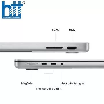 Macbook Pro M3 Z1A90005B (8CPU/ 10GPU/ 16GB/ 512GB/ 14 inch/ Silver)