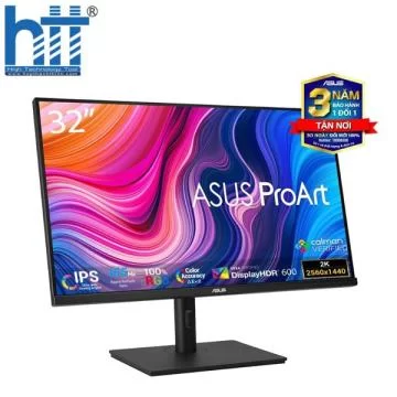 Màn hình Asus Pro Art PA328CGV (31.5inch/WQHD/IPS/165hz/5ms/450nits/HDMI+DP+USB+USBC+Audio/Loa)