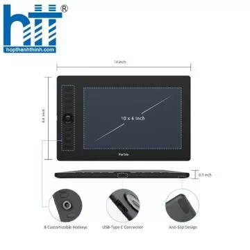 Bảng vẽ cảm ứng Parblo A610 Pro 