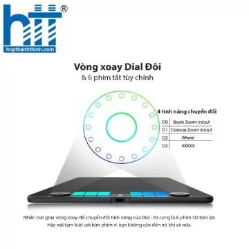 Bảng vẽ cảm ứng Veikk VK1060 Pro Medium