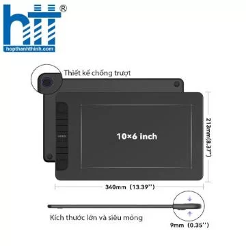 Bảng vẽ cảm ứng Veikk VK1060 Pro Medium