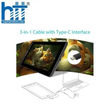 Bảng vẽ LCD Huion Kamvas 13 Pro GT-133