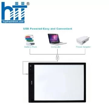 Bảng hắt sáng Huion H-B3 Duo Led