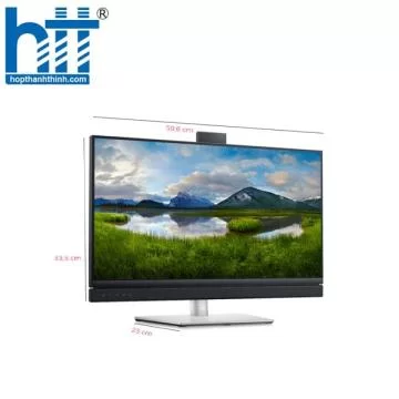 Màn hình Dell C2722DE (27 inch/QHD/IPS/60Hz/8ms/350 nits/HDMI+DP+USBC+LAN+Audio/Camera)