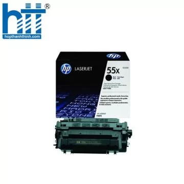 Mực in HP 55X High Yield Black Original LaserJet Toner Cartridge