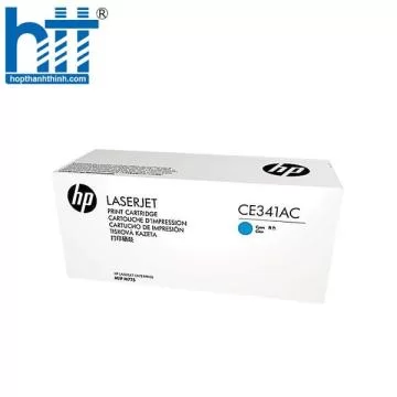 Mực in HP CE341AC Cyan Contract Original LaserJet Toner Cartridge