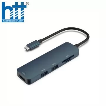 Bộ chia Hub Type C 5in1 HP DHC-CT203 (8YJ85AA)