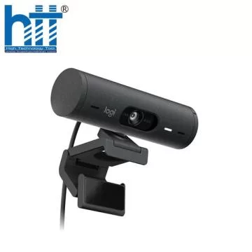 Webcam Logitech Brio 500 1080p full HD (Màu đen)